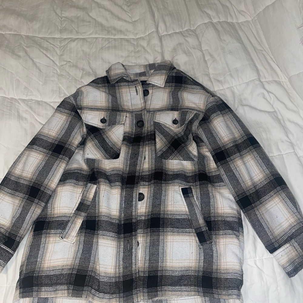 plaid shacket